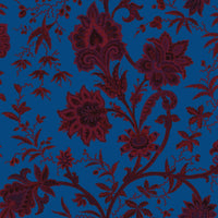 INDIENNE Wallpaper - Lapis Blue Sample
