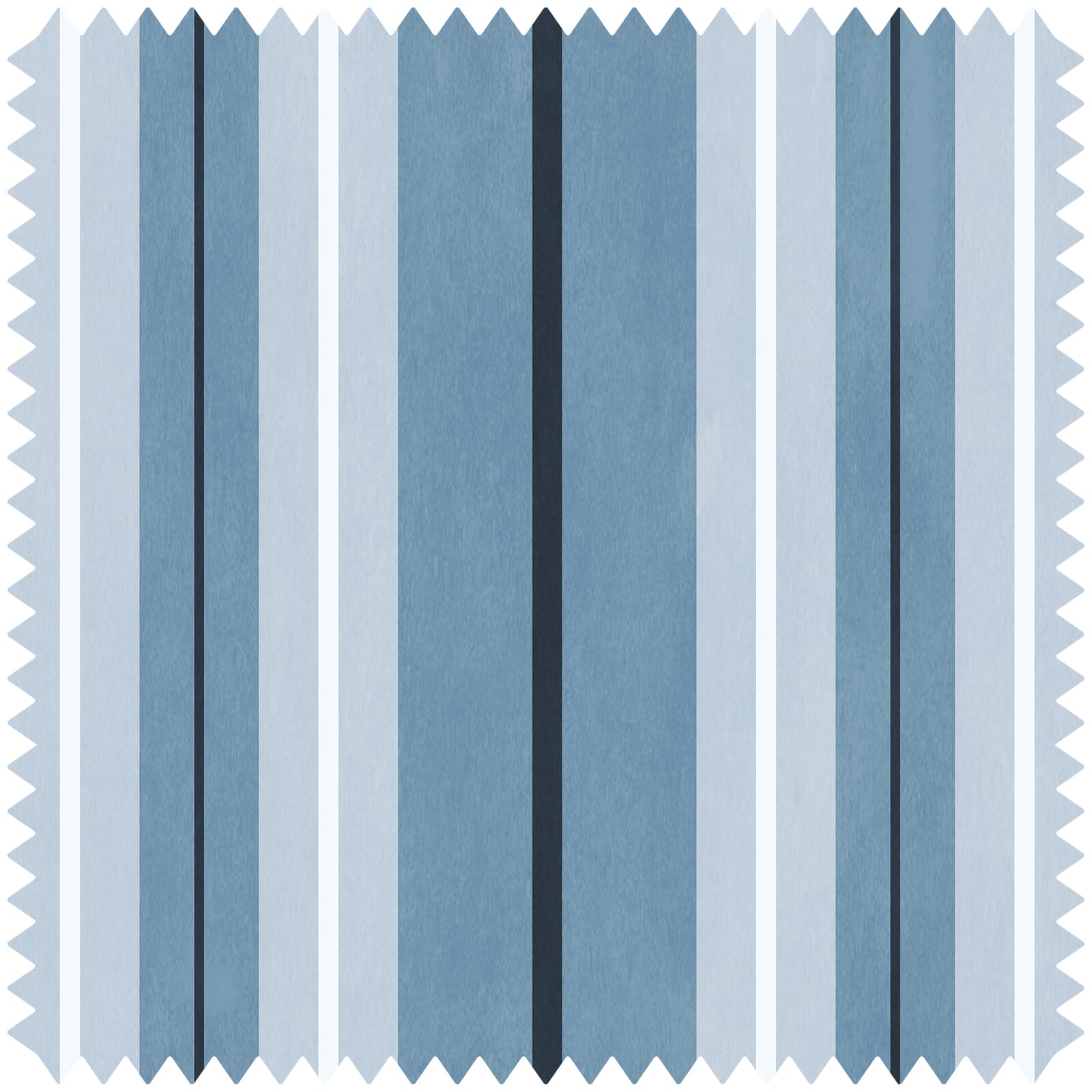 LAURISTON STRIPE Cotton Satin - Sky Sample