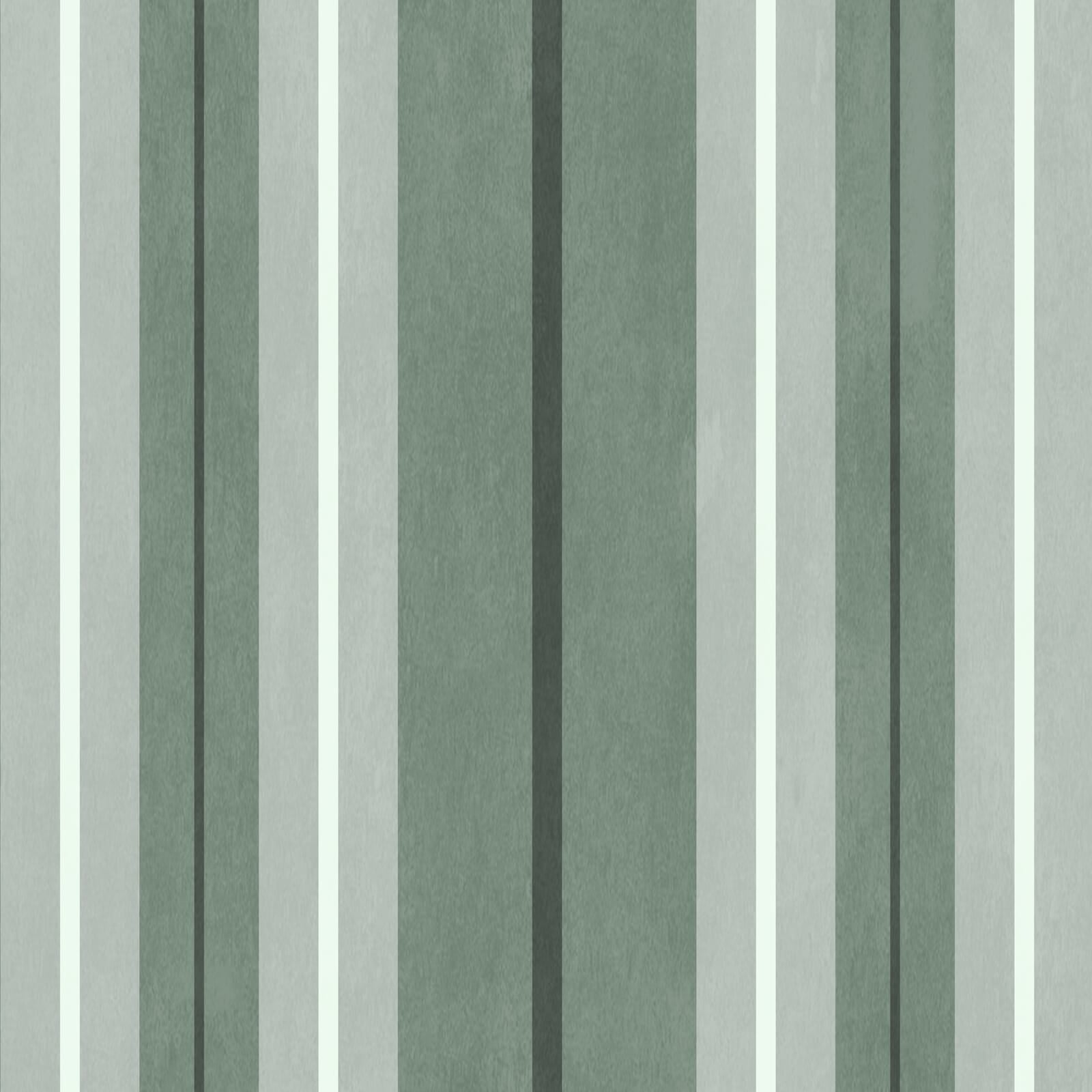 LAURISTON STRIPE Wallpaper - Verdigris