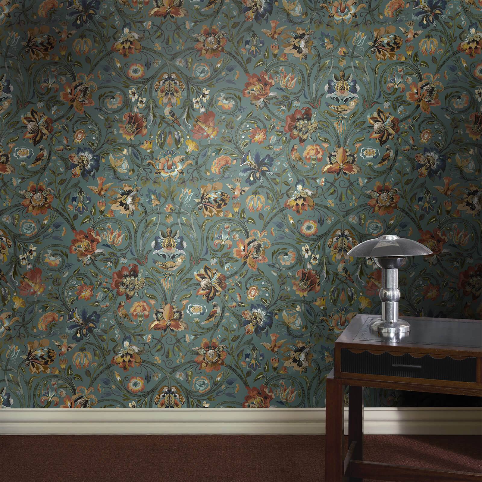 GAIA Wallpaper - Prussian Blue