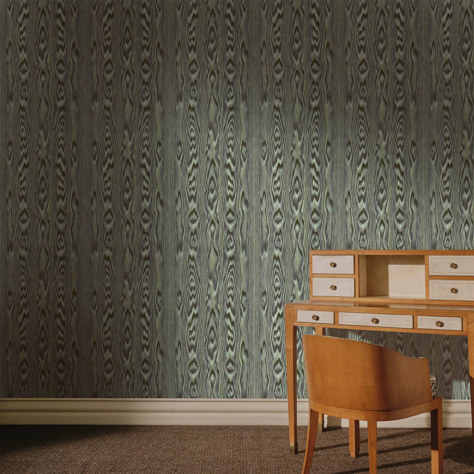 HEARTWOOD Wallpaper - Celadon