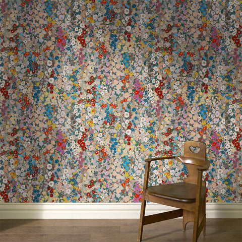 HOLLYHOCKS Wallpaper - Autumn secondary image