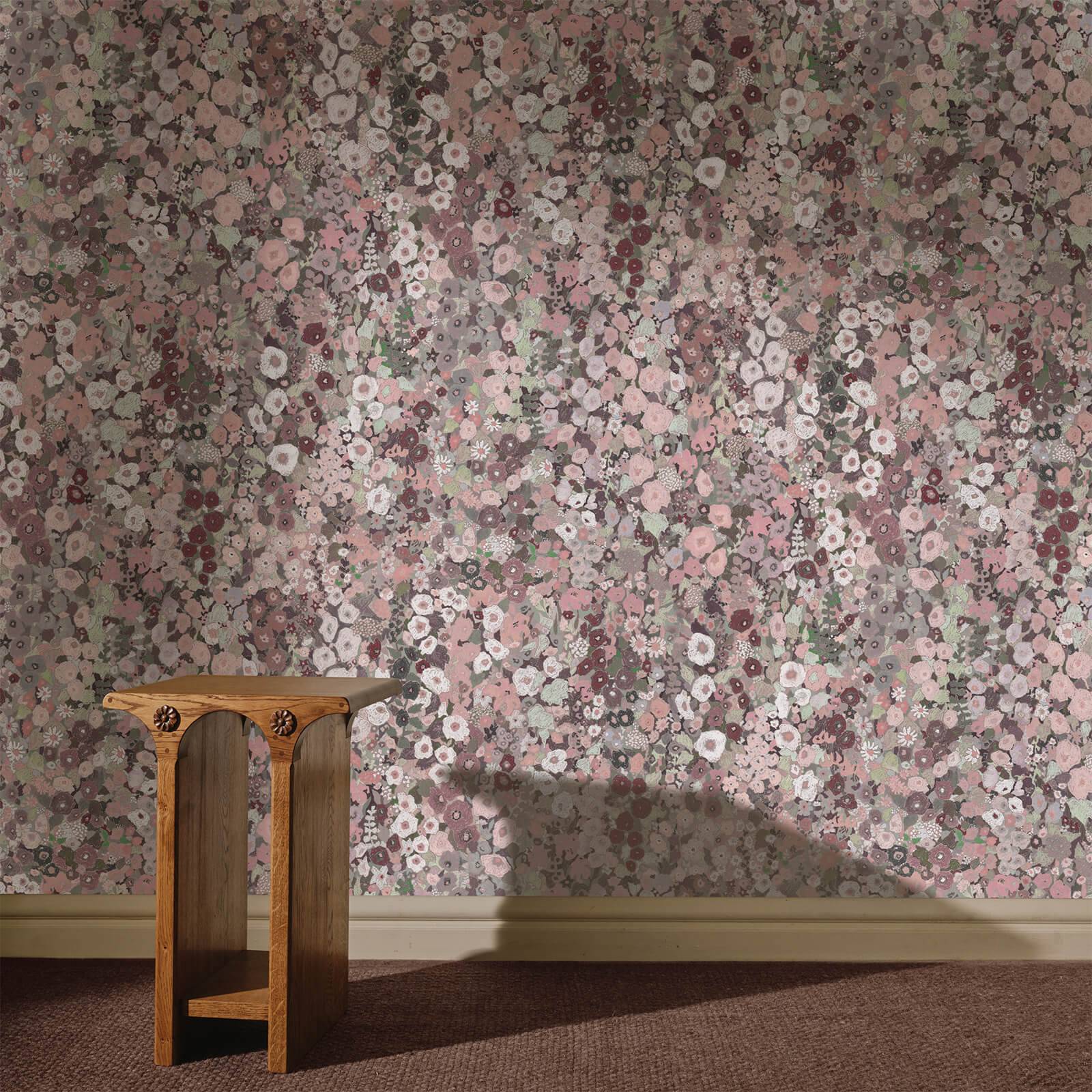 HOLLYHOCKS Wallpaper - Earth