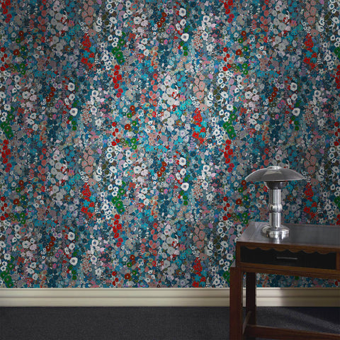 HOLLYHOCKS Wallpaper - Winter secondary image