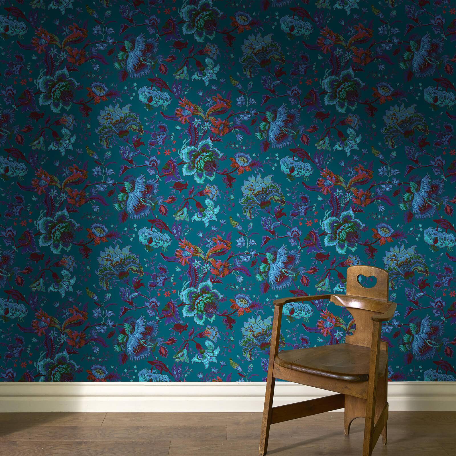 MAJORELLE Wallpaper - Petrol