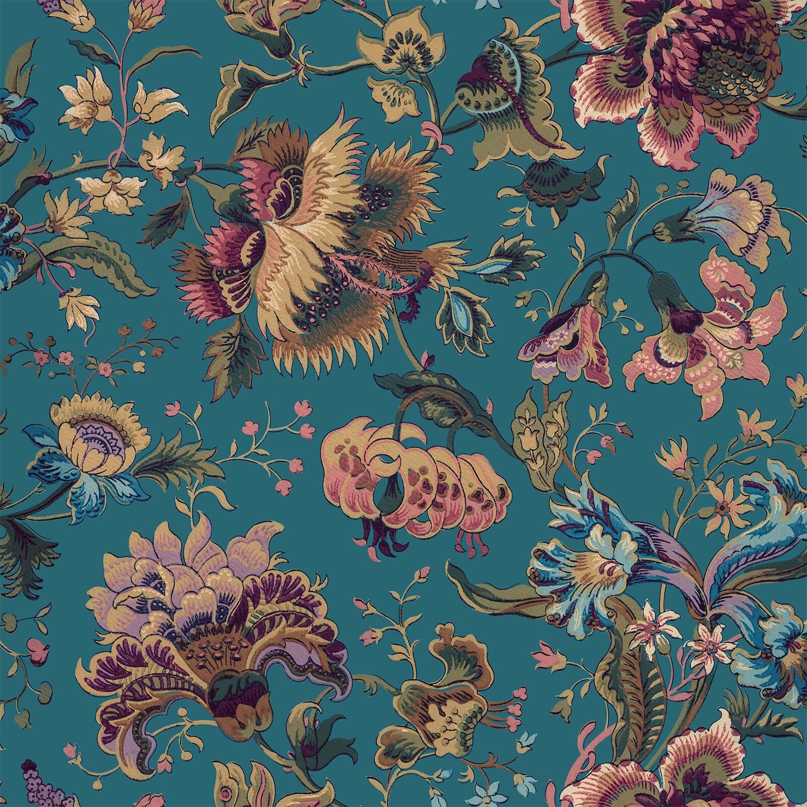 MAJORELLE Wallpaper - Azure Sample