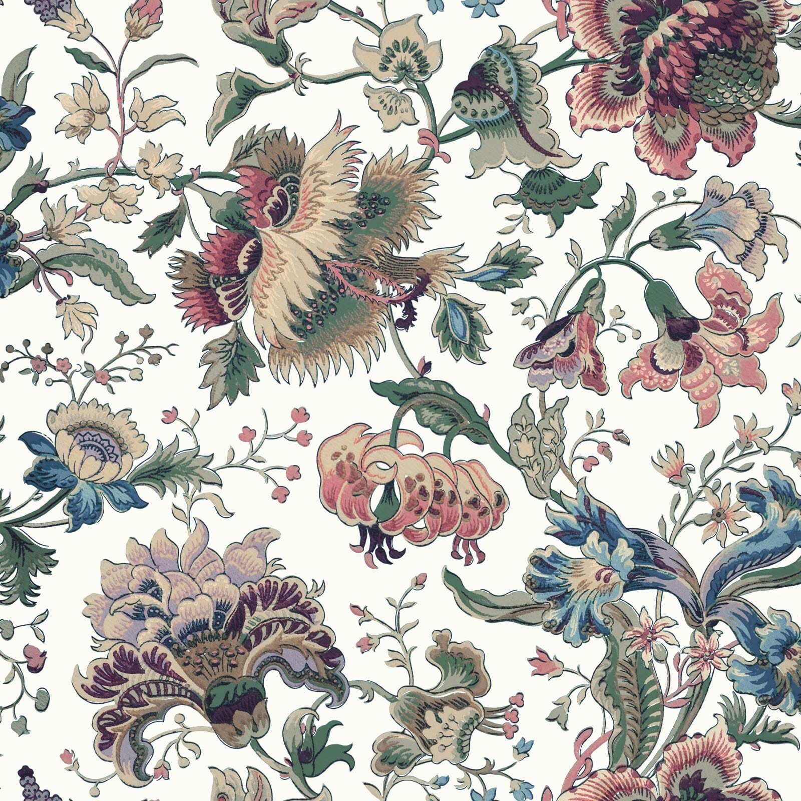 MAJORELLE Wallpaper - Ecru Sample