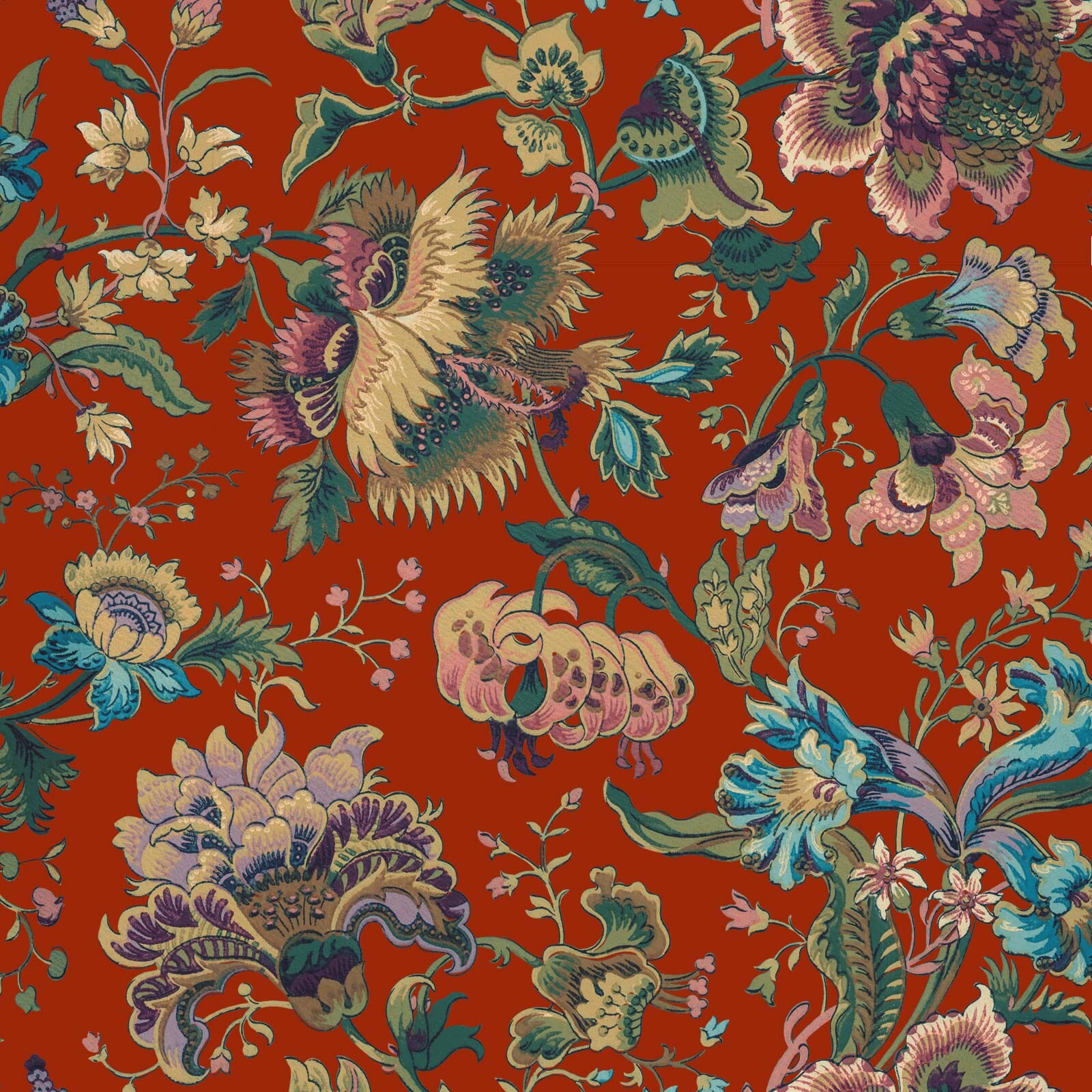 MAJORELLE Wallpaper - Henna Sample