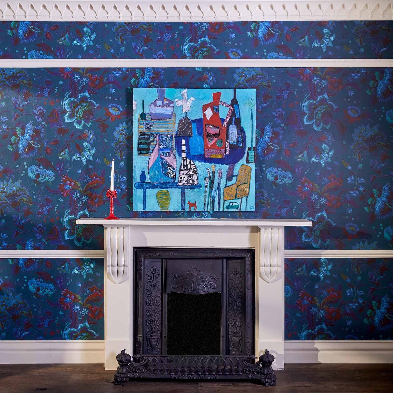 MAJORELLE Wallpaper - Petrol