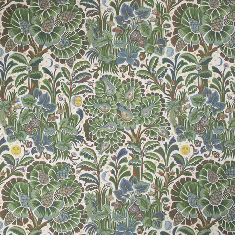 MOON GARDEN Wallpaper Sample - Verde