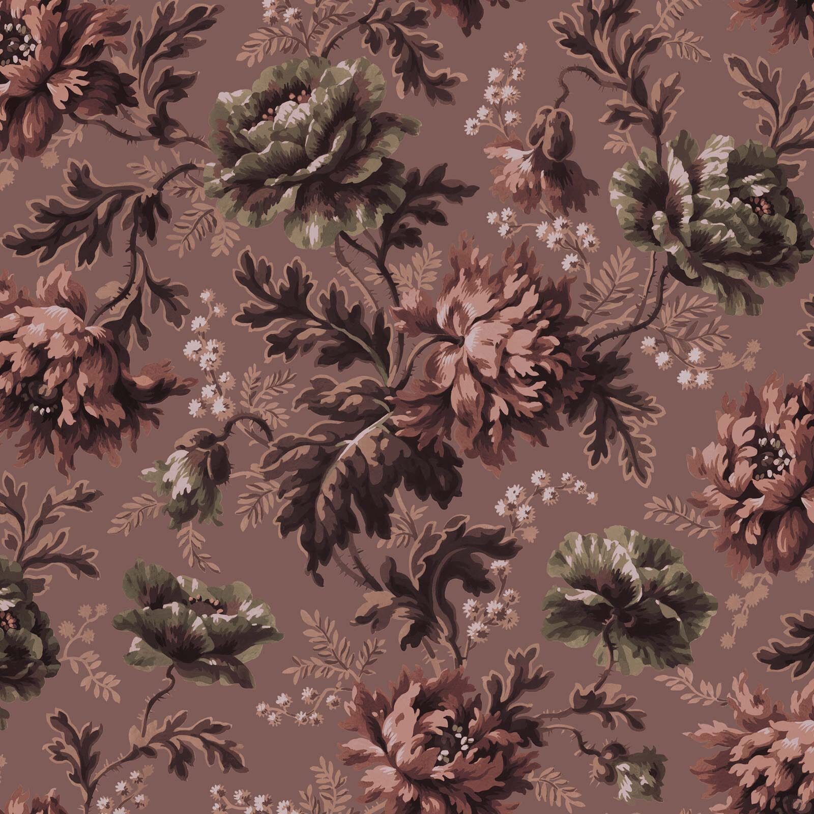OPIA Wallpaper - Old Rose Sample