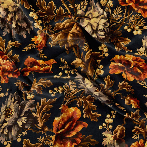 OPIA Velvet Curtain - Midnight secondary image