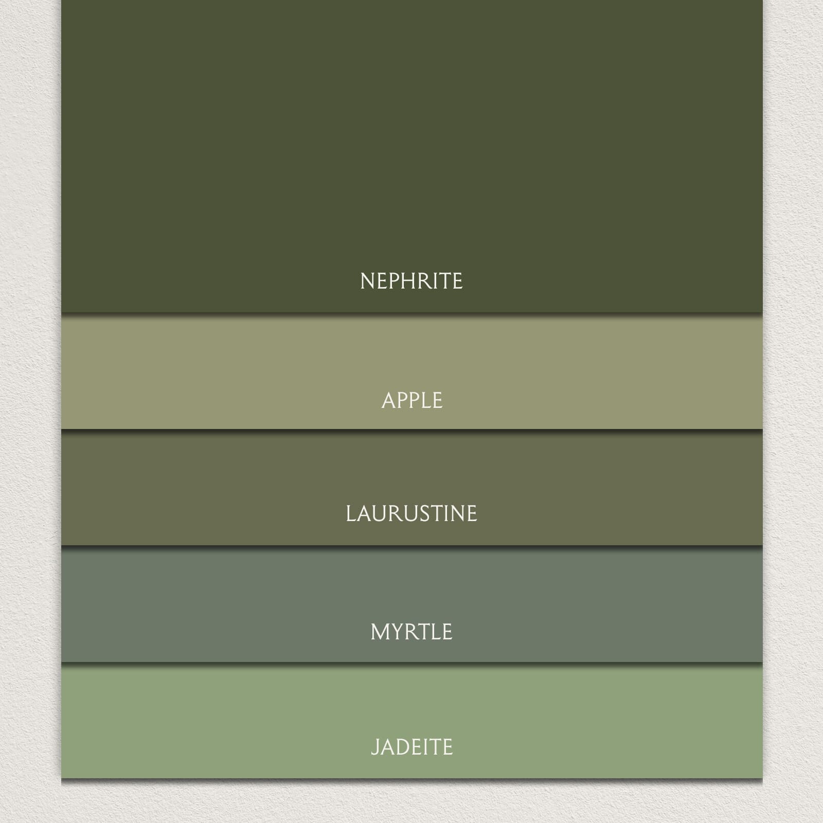 PAINT SAMPLE PACK - Greens