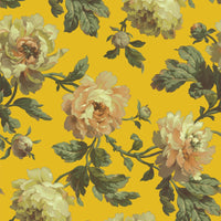 PEONEDEN Wallpaper Ochre Sample