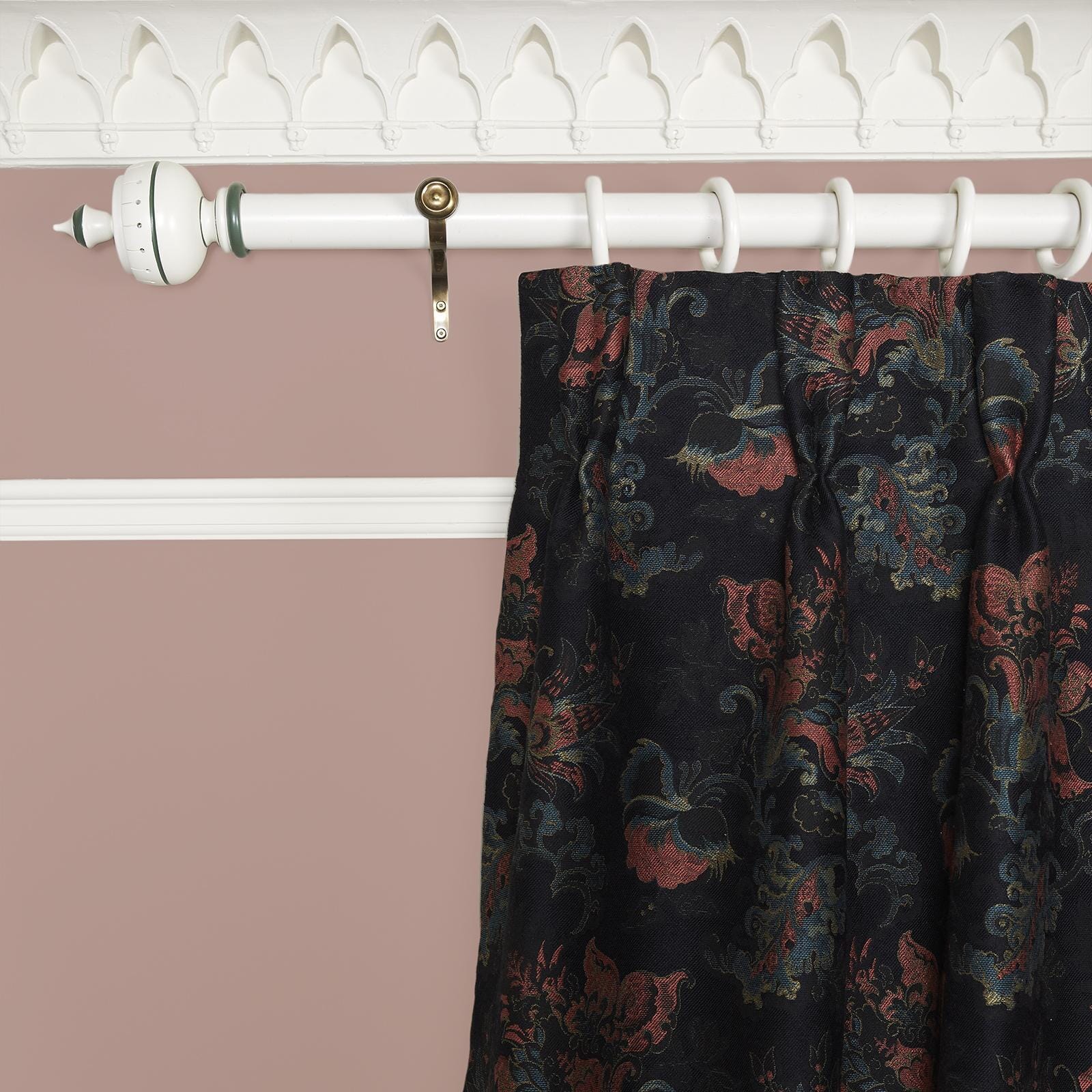 PERSEPHONE Jacquard Curtain - Noir