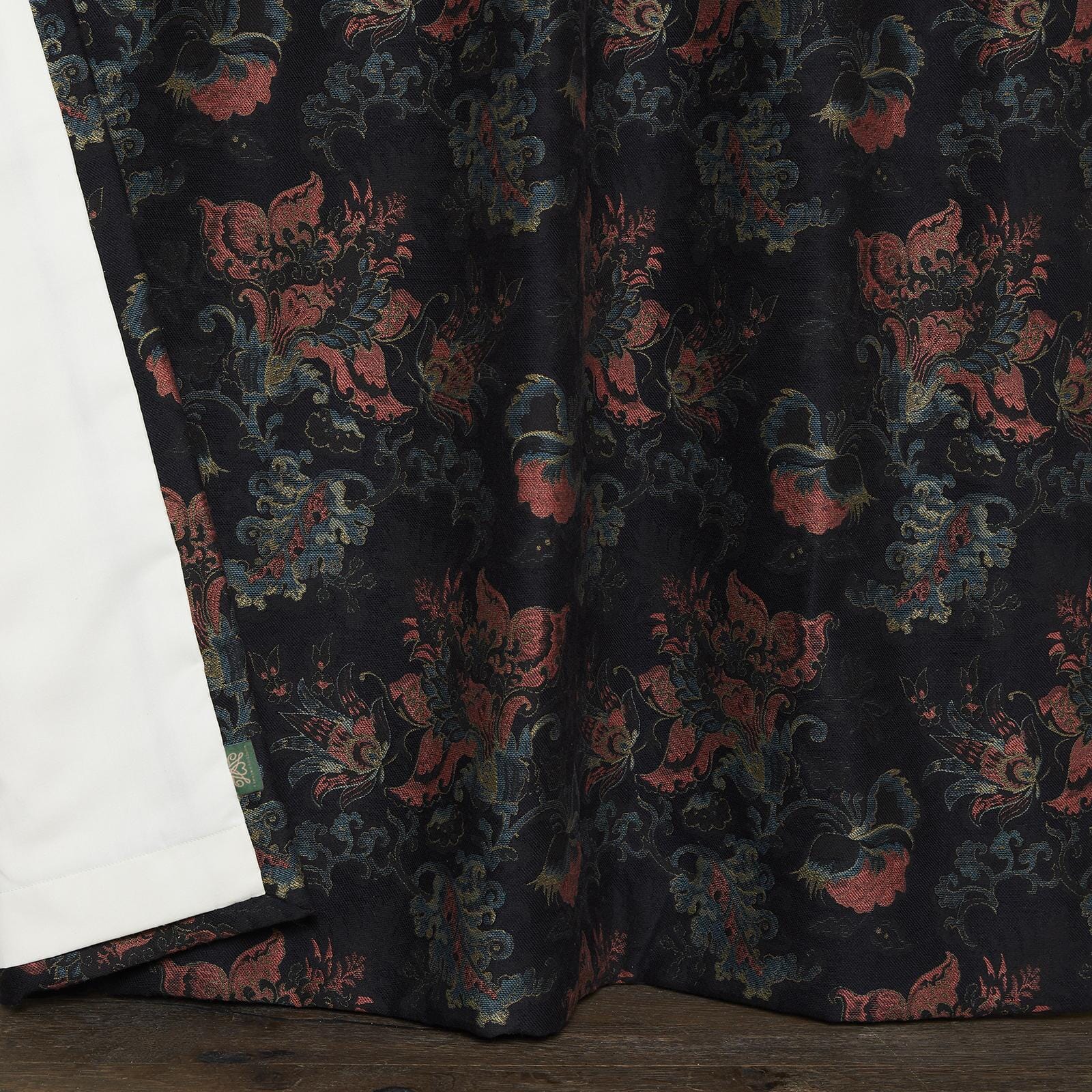 PERSEPHONE Jacquard Curtain - Noir