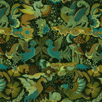 PHANTASIA Wallpaper - Emerald Green Sample