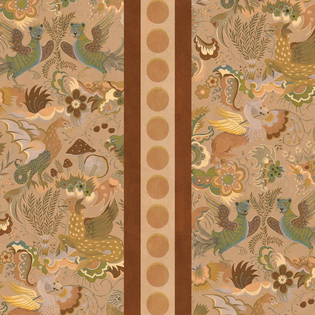 2 metres -  half height wallpaper