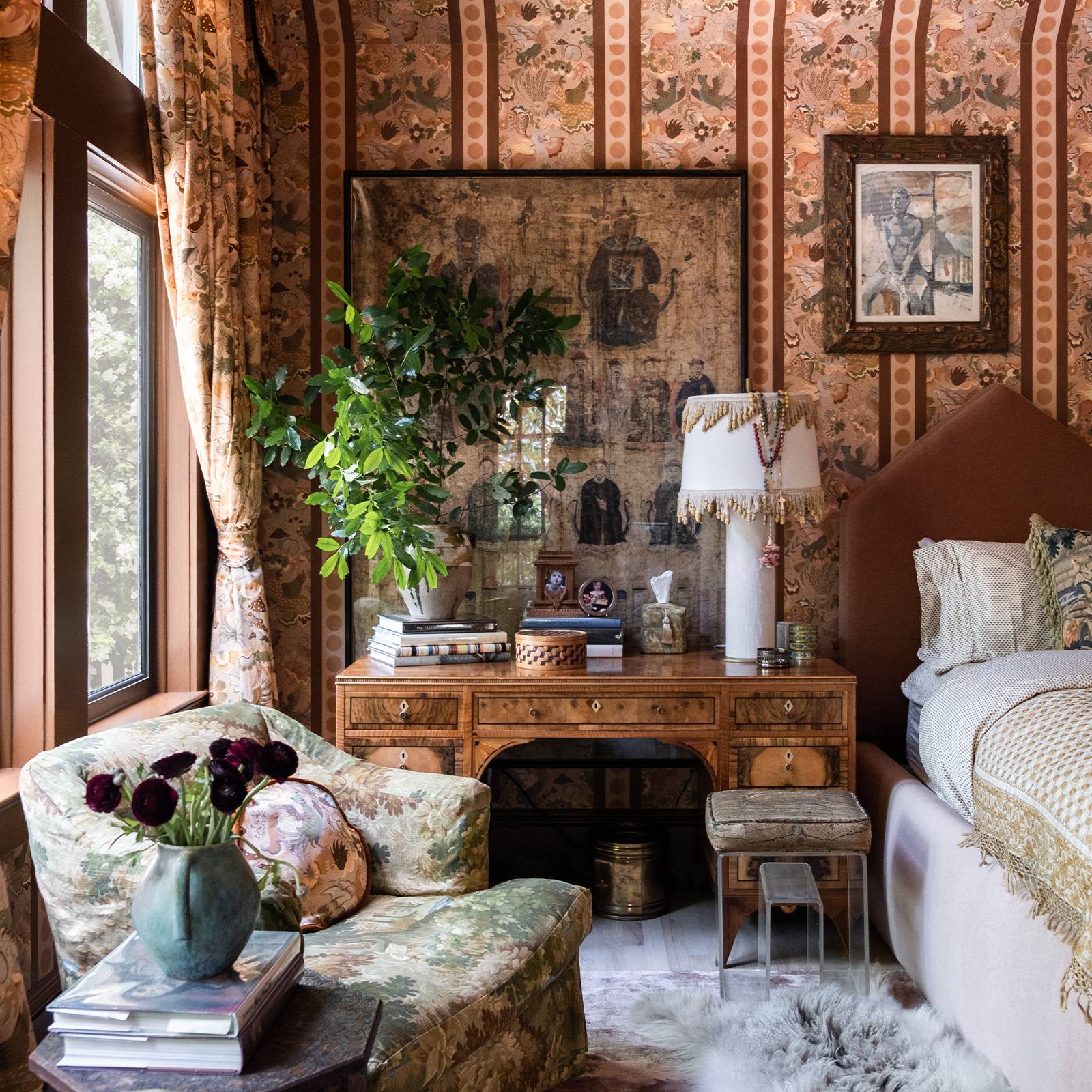 PHANTASIA BY PIERCE AND WARD Wallpaper - Taupe