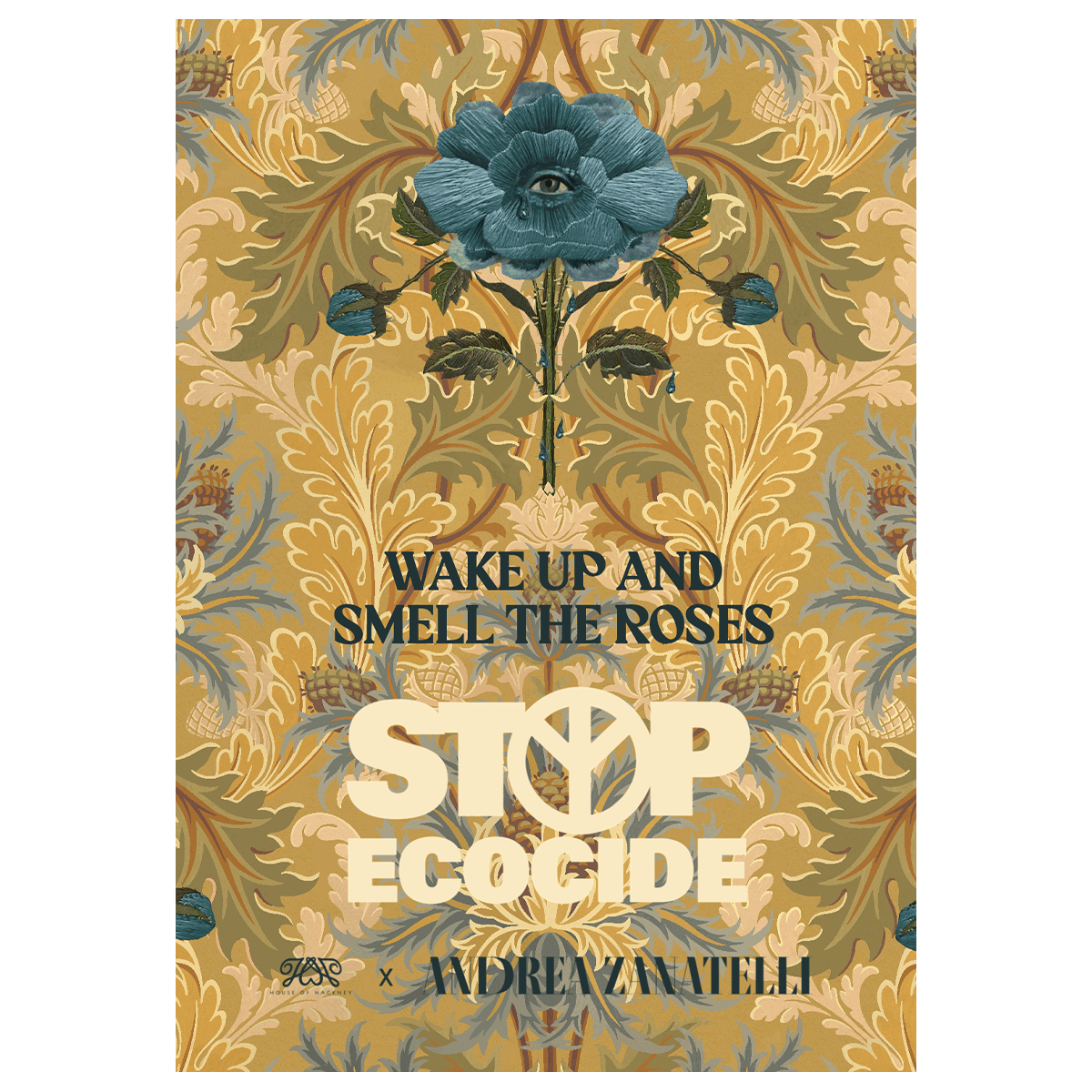 THE BLUE ROSE WEEPING Poster