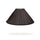 ROMILY Silk Pleated Lampshade - Noir
