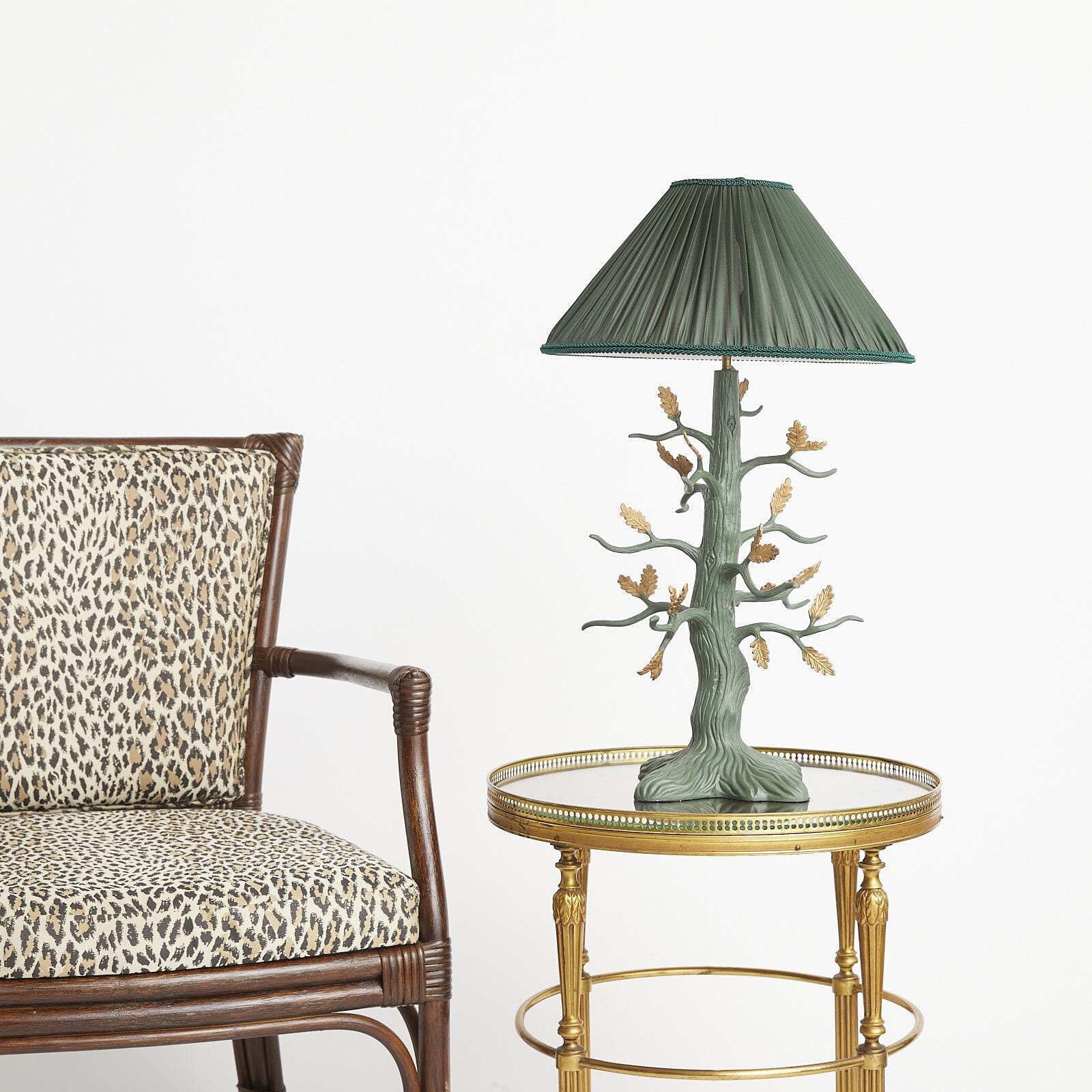 QUERCUS Lampstand - Verdigris