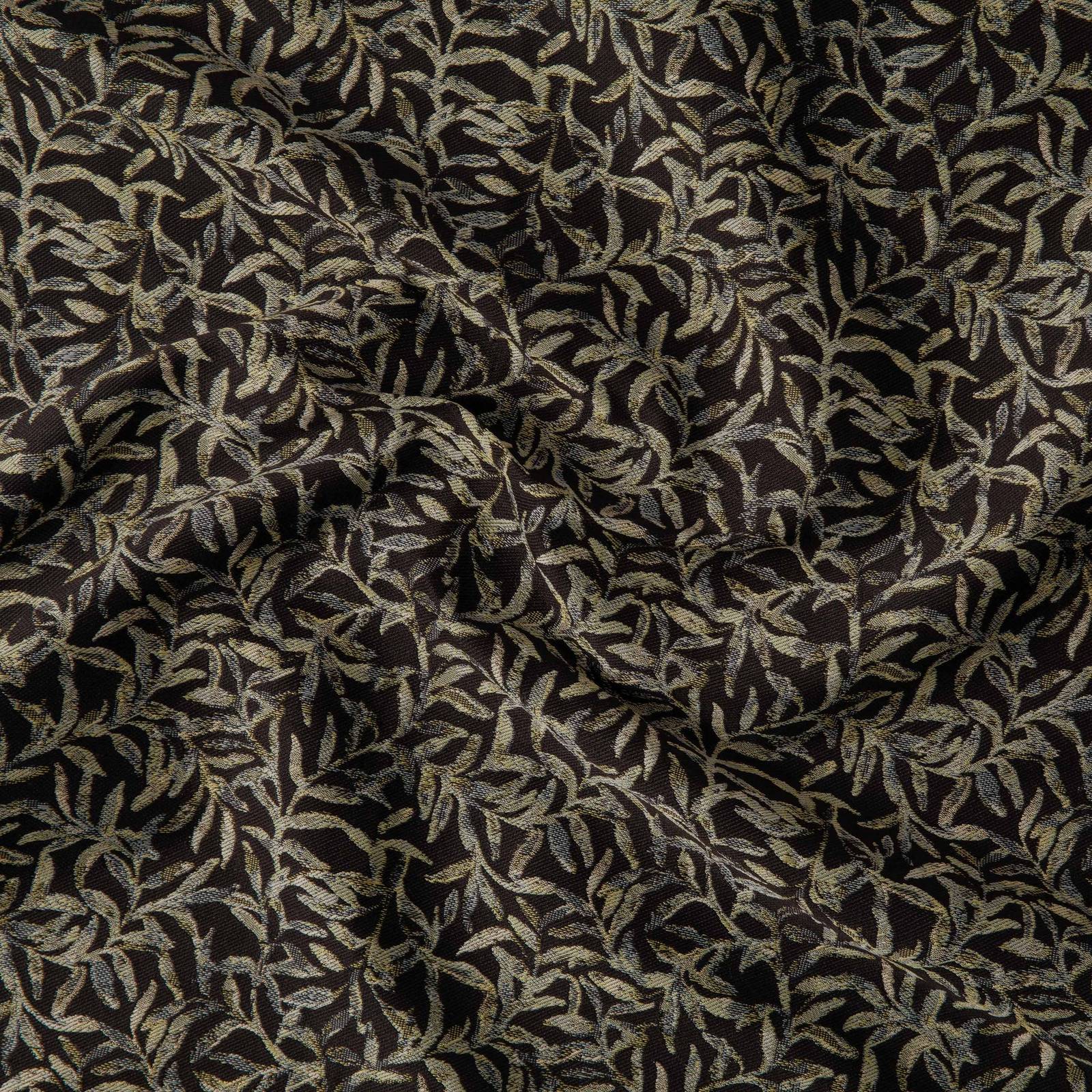 SALIX Jacquard Curtain - Noir
