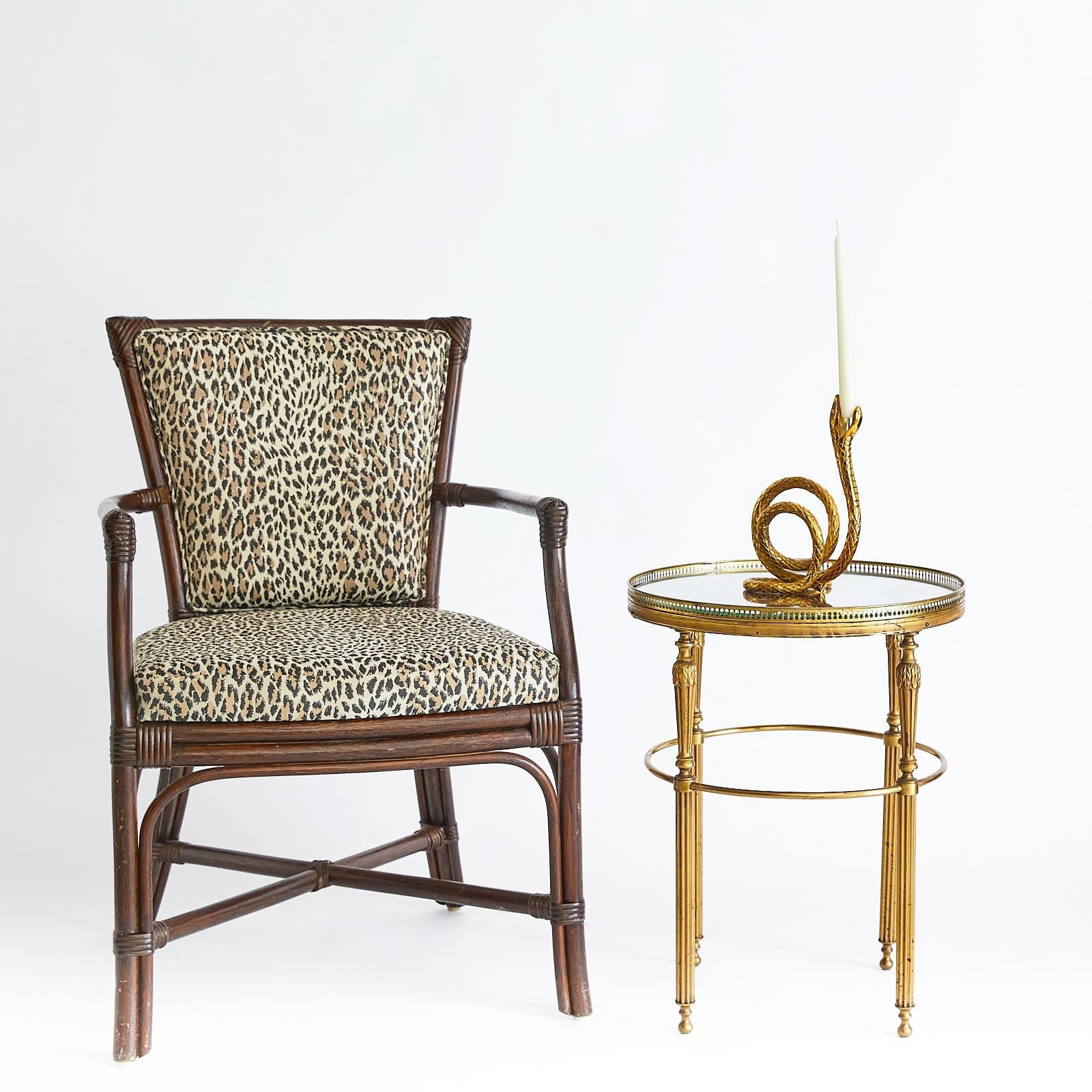 SERPENTIS Candelabra - Brass