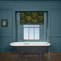 PALMERAL Velvet Blind - Midnight & Green