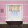 HOLLYHOCKS Cotton Linen Blind - Spring