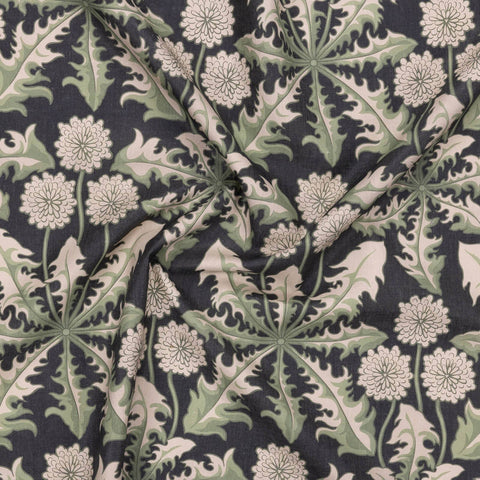 TARAXA Cotton Linen Curtain - Noir secondary image