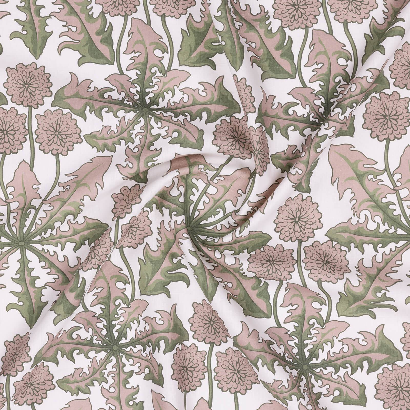 TARAXA Cotton Linen Curtain - Verde
