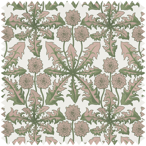 TARAXA Cotton Linen - Verde Sample