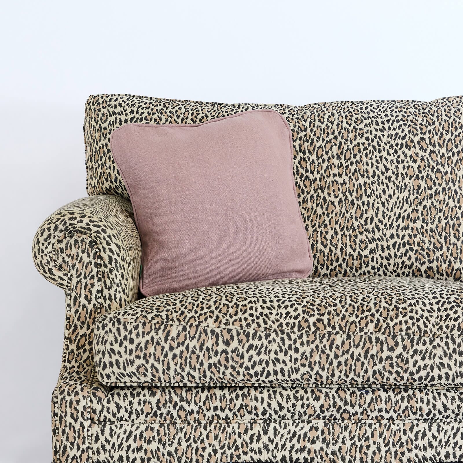 HEAVENLY Hemp Medium Curved Cushion - Nephrite | House of Hackney