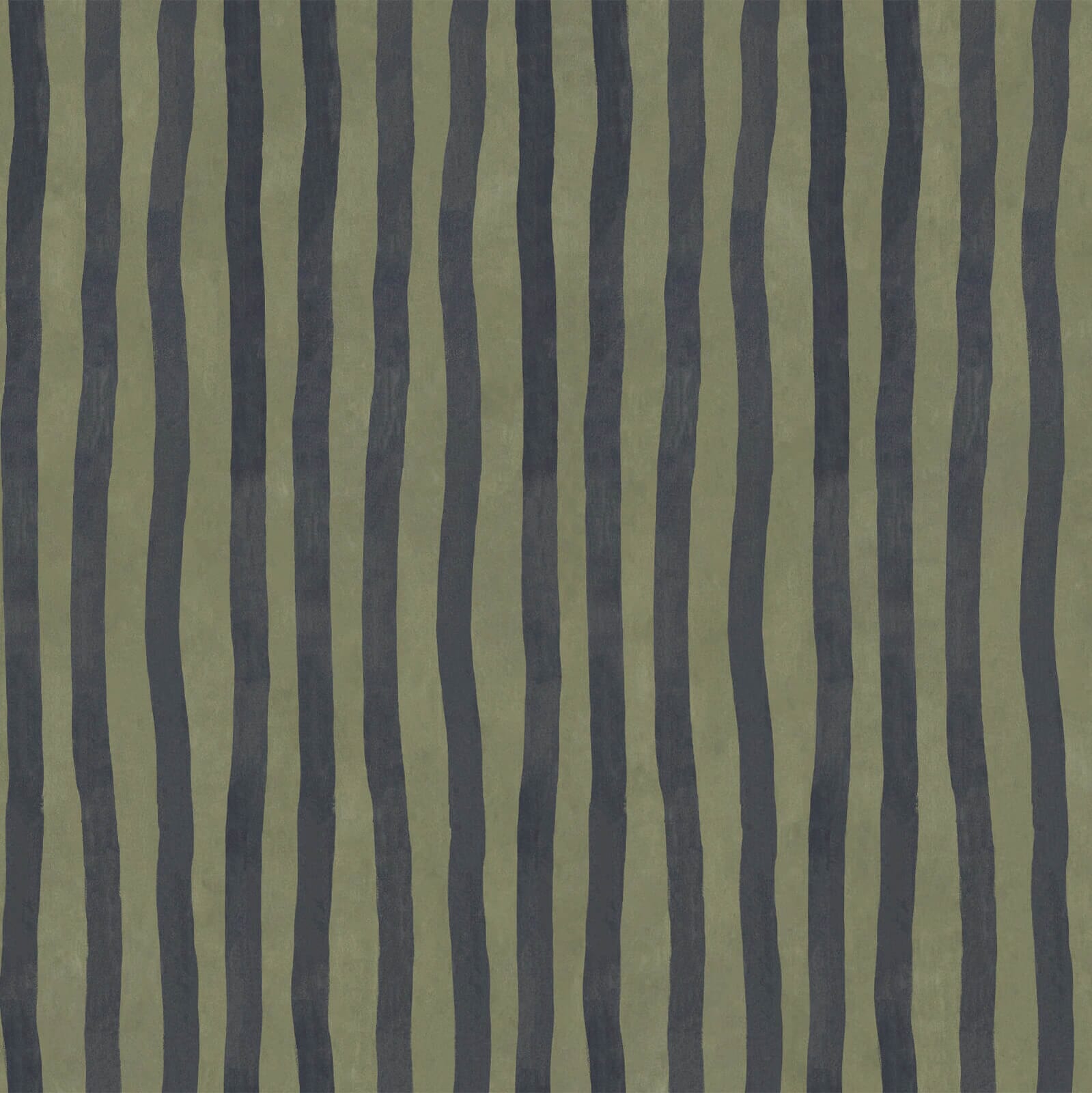 ARTIST'S STRIPE Wallpaper - Laurustine & Galaxias Sample