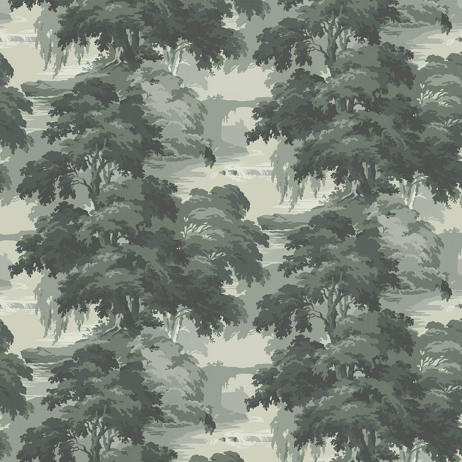 REVERIE Wallpaper - Verde Sample