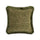 MARA Jacquard Medium Fringed Cushion - Nephrite