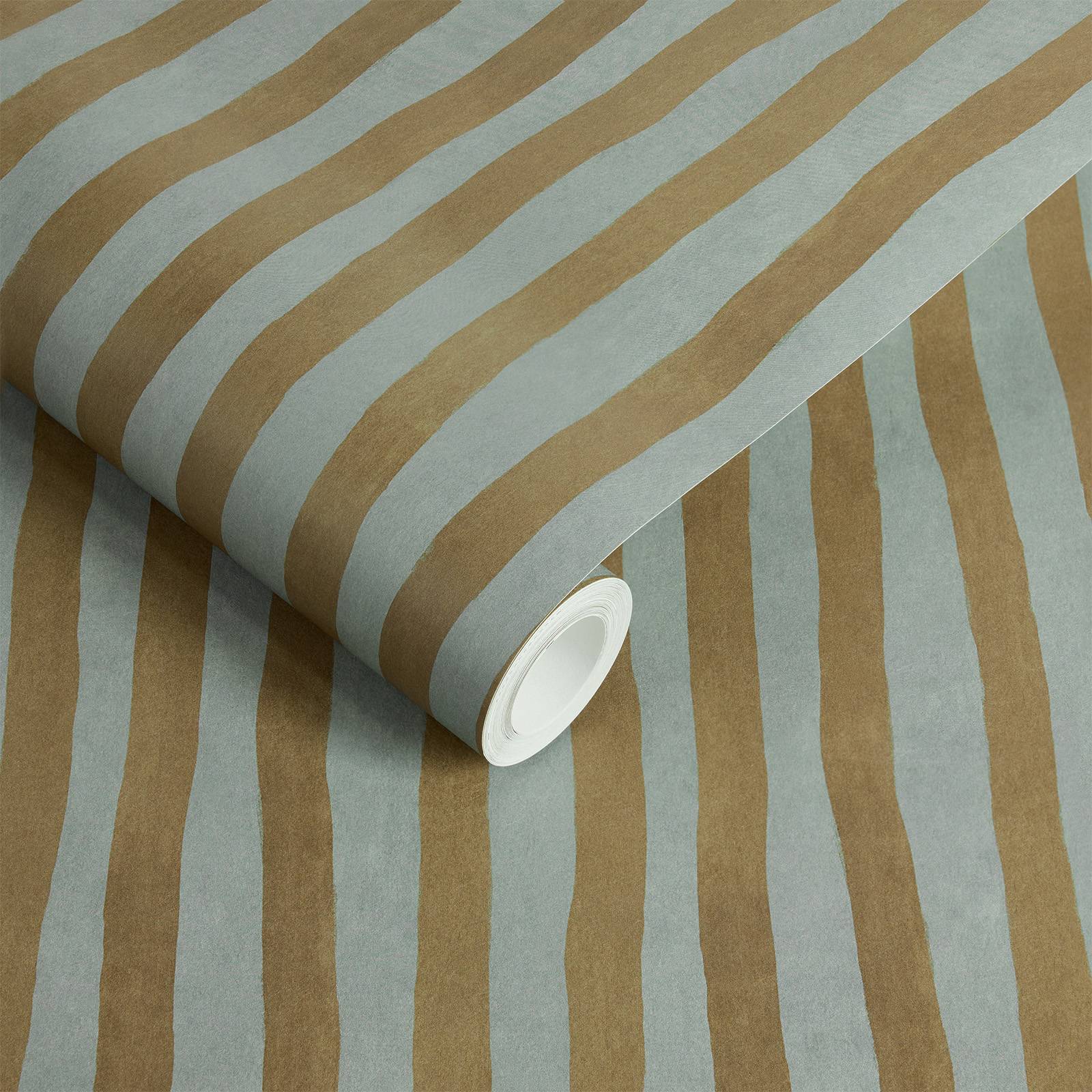 ARTIST'S STRIPE Wallpaper - Stratus & Carex