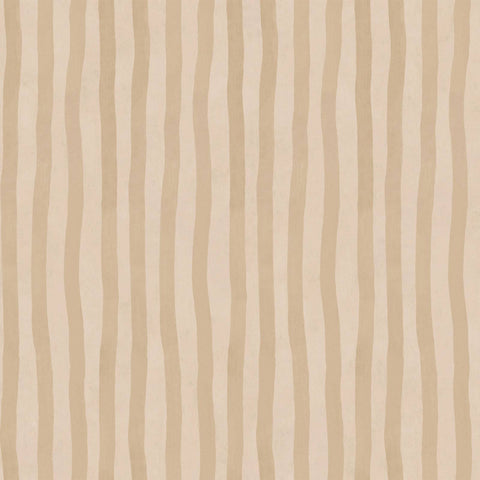 ARTIST'S STRIPE Wallpaper - Alabaster Sample