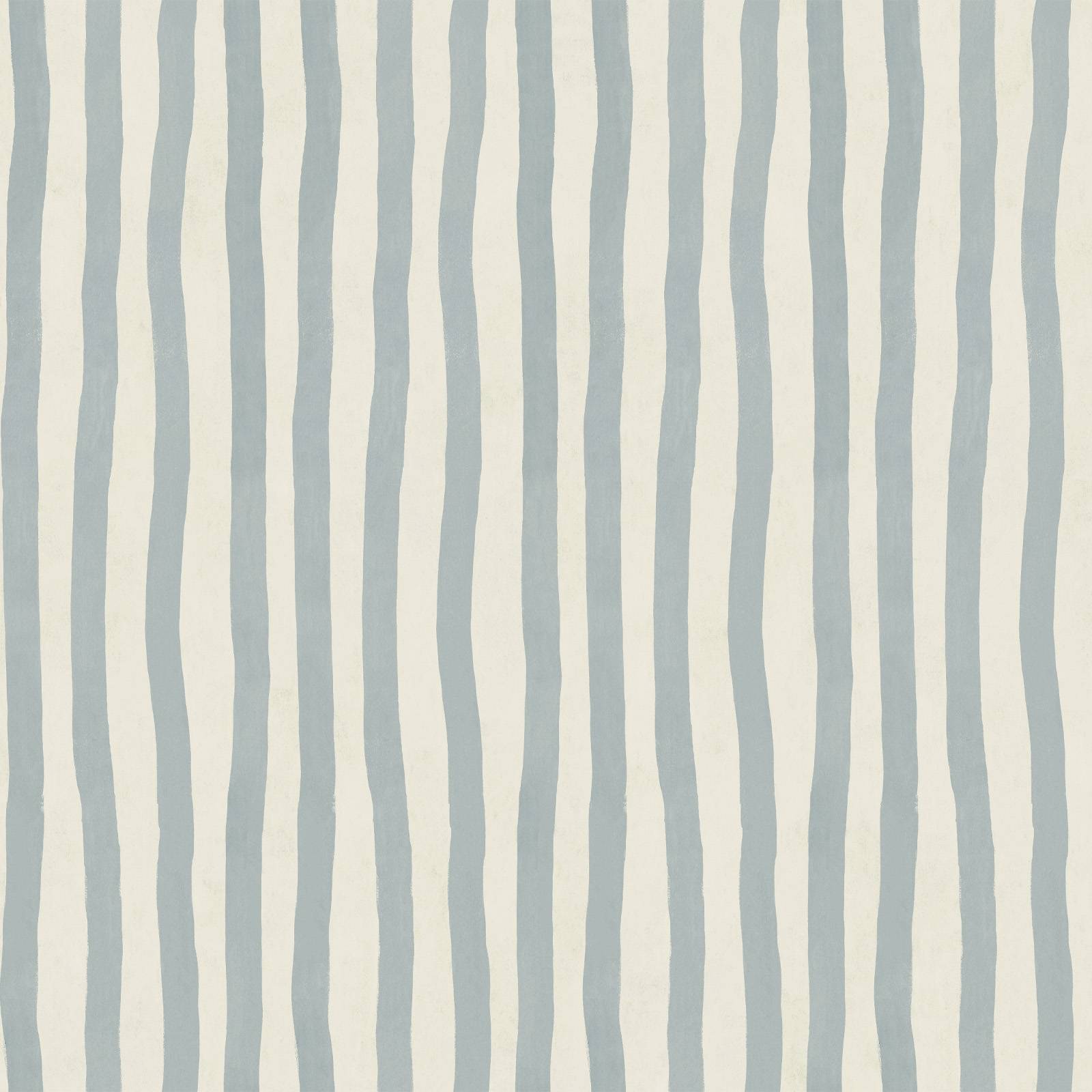 ARTIST'S STRIPE Wallpaper - Byzantine & Narcissus Sample