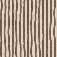 ARTIST'S STRIPE Wallpaper - Cocoa Sample