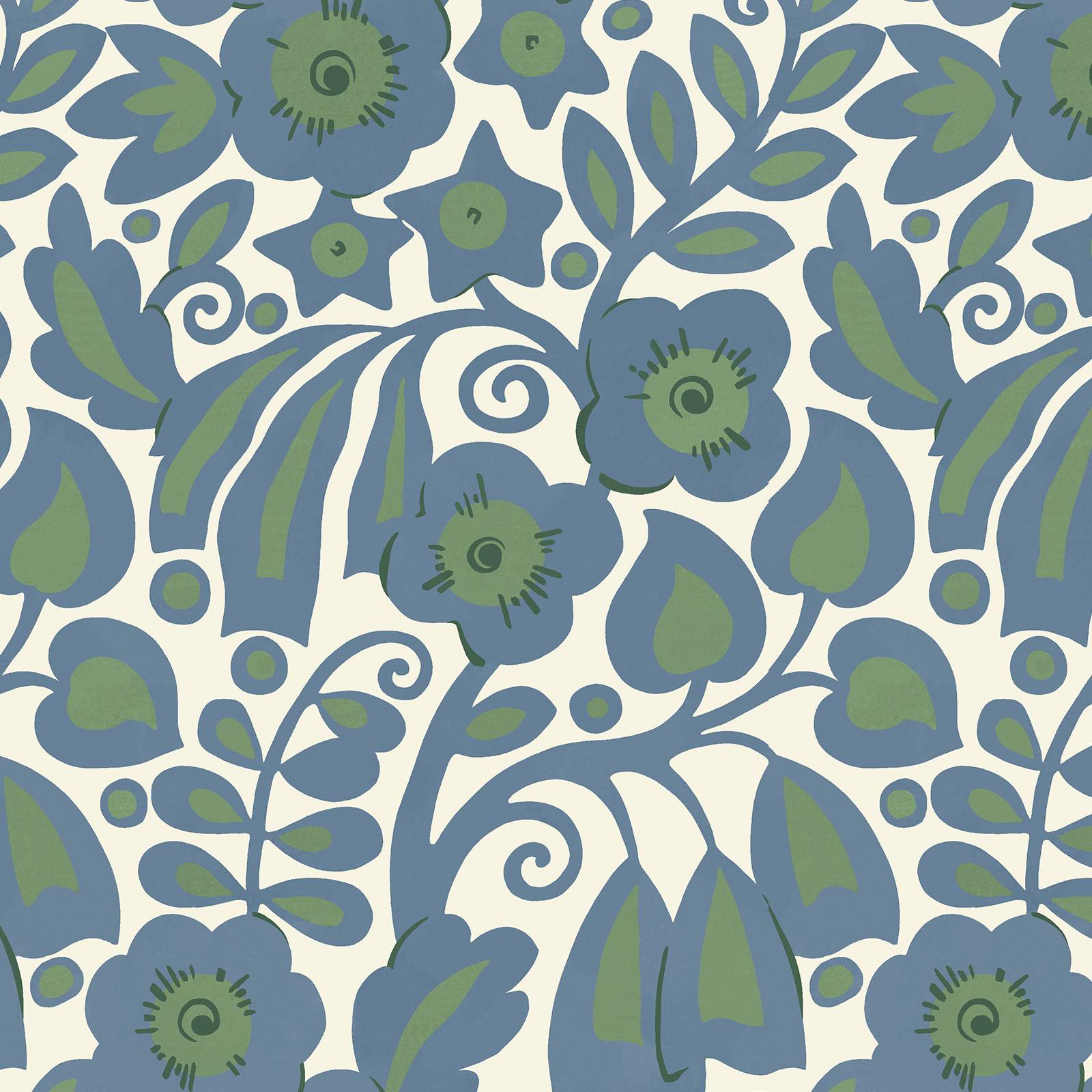 SYLVESTER Wallpaper - Delphinium