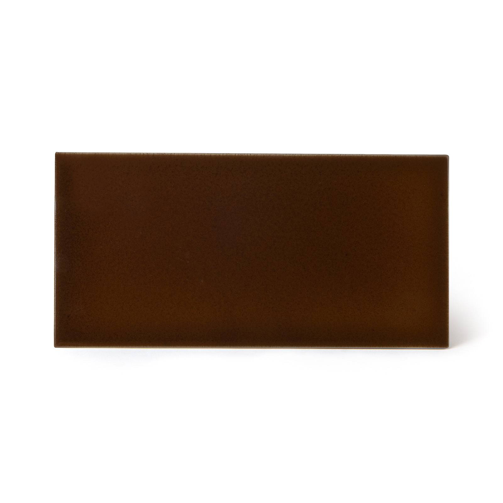 a close up of a brown rectangular object