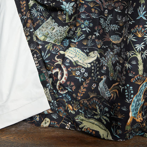 TREMATONIA Jacquard Curtain - Onyx secondary image