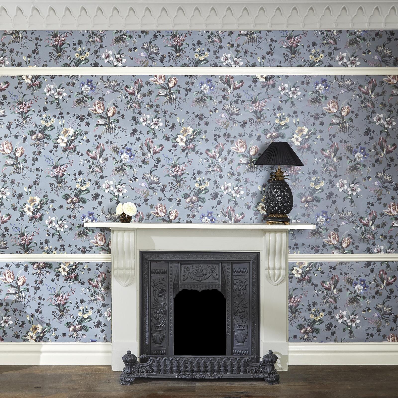TULIPA Wallpaper - Pewter