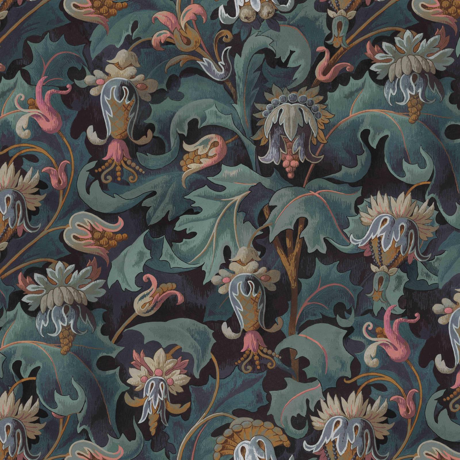 VESPERTINE Wallpaper - Apatite Sample