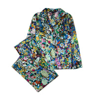 WOODSTOCK Seymour Silk PJ Set - Meadow