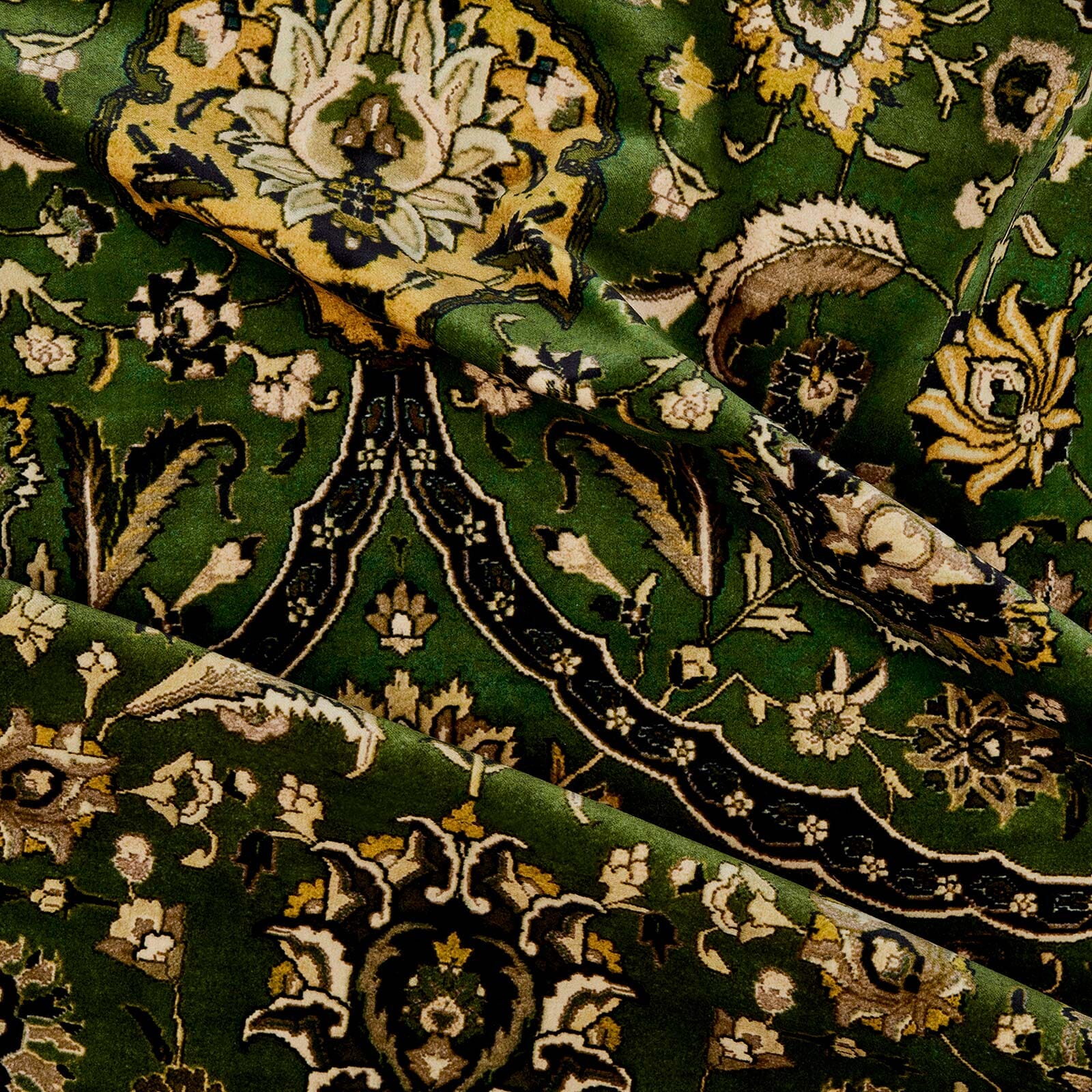 ZANJAN Velvet - Juniper Green