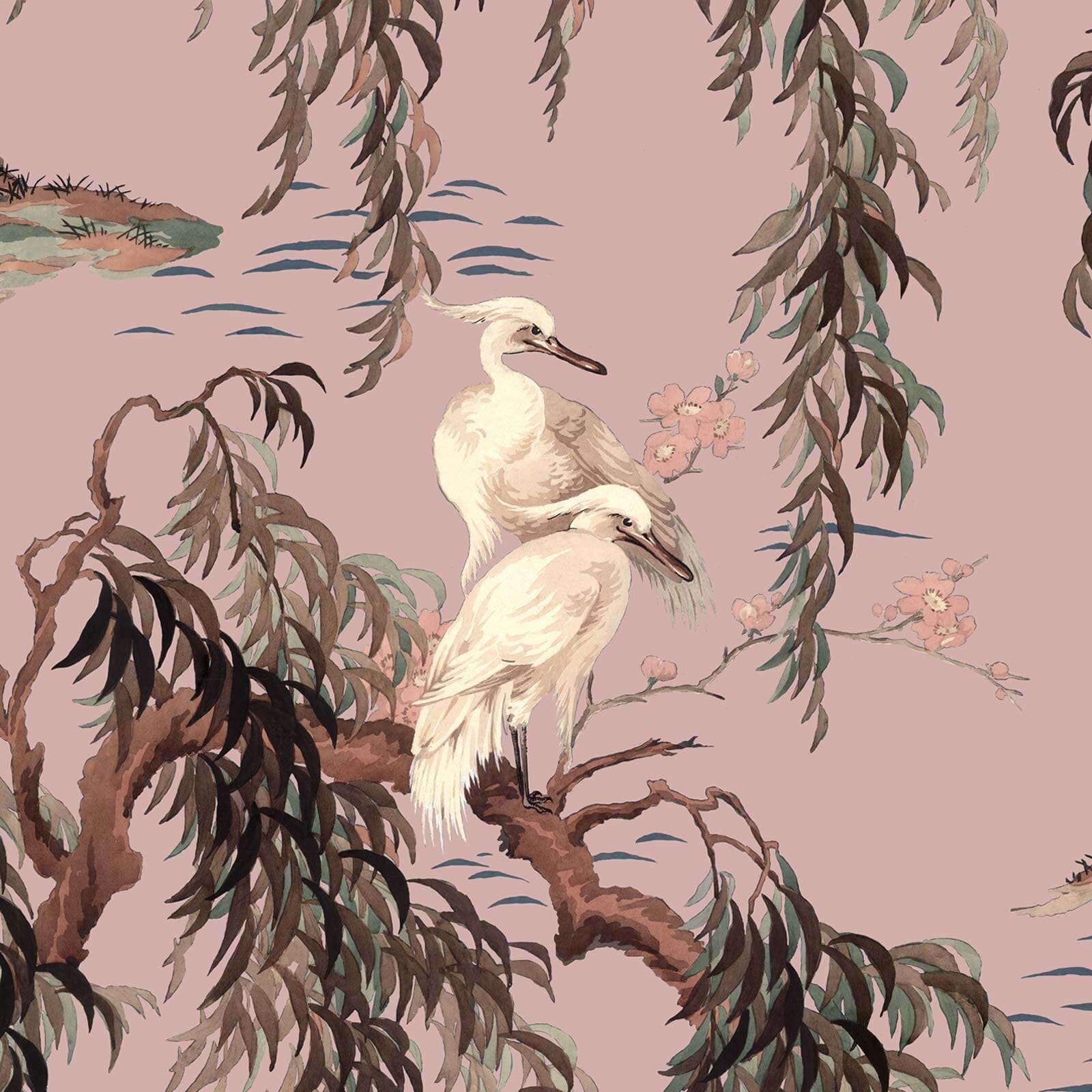 ZEUS Wallpaper - Blush Sample