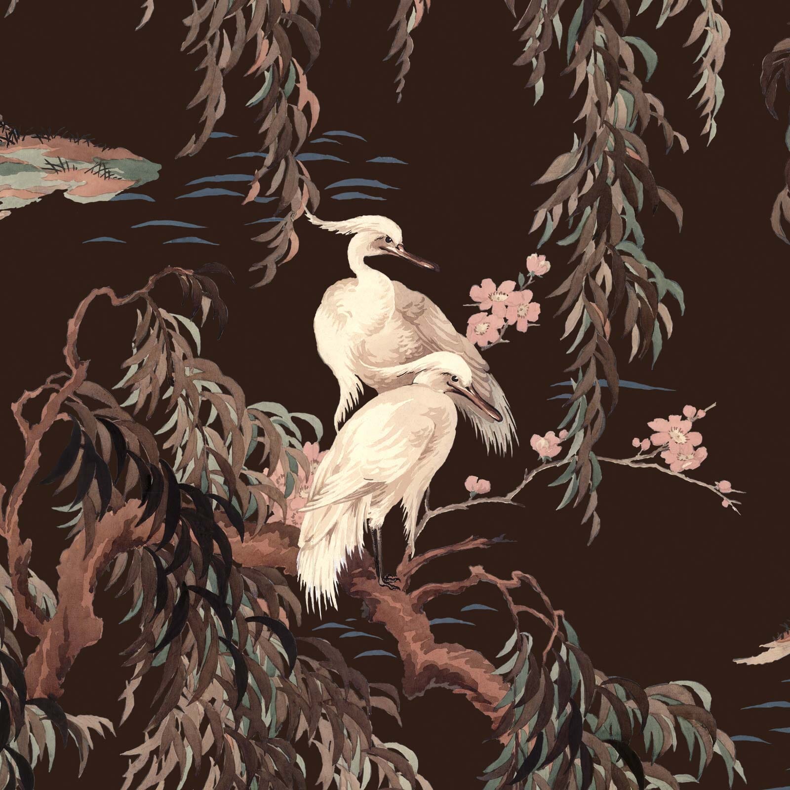 ZEUS Wallpaper - Carob Sample